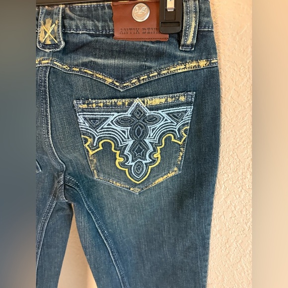 Antik Denim Fawcett 5 Pocket Low Rise Flare Jeans/ NWT/ Size 28 - Picture 9 of 11